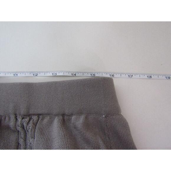 Misook Cable Stripe Soft Knit Maxi Skirt Toupe Long sz M Rayon Coastal Minimal - Picture 8 of 9